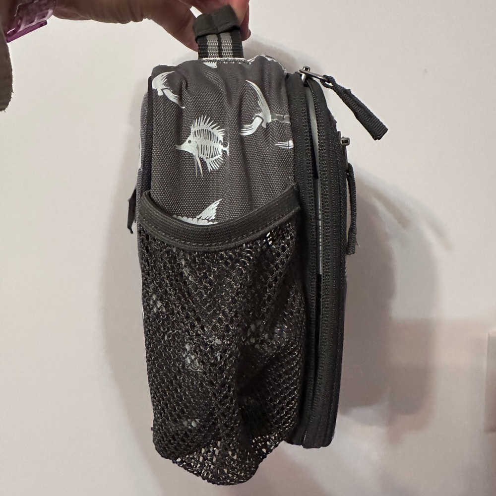 Pottery Barn kids Mackenzie Glow in the Dark Shark Lunch Bag-NWT - Picture 2 of 8